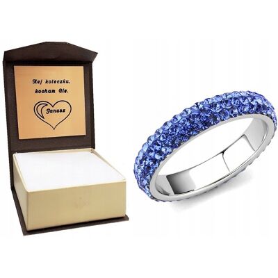 Inny producent Pierścionek obrączka LUXURY Swarovski el GRAWER r8 Inny producent Pierścionek obrączka LUXURY Swarovski el GRAWER r8