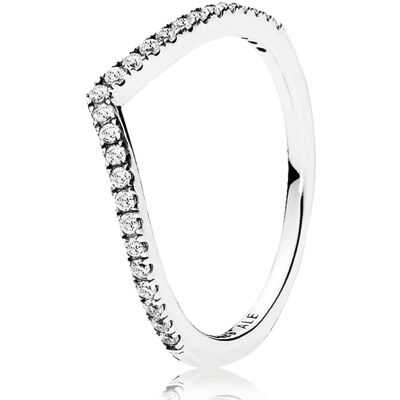 Pierścionek Pandora - Wishbone 196316CZ Pierścionek Pandora - Wishbone 196316CZ