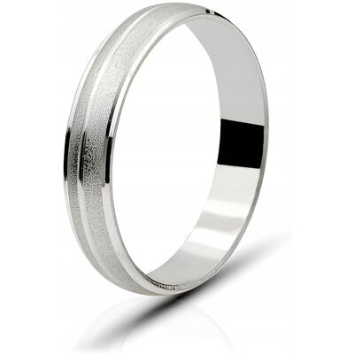 ulex premium Pierścionek srebro pr. 925 Obrączka Matowana o Szerokości 5 mm r. 22 ulex premium Pierścionek srebro pr. 925 Obrączka Matowana o Szerokości 5 mm r. 22
