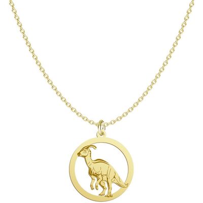 Radziszewska Złoty Naszyjnik Parasaurolophus 925 Łańcuszek Kobieta Prezent GRAWER GRATIS Radziszewska Złoty Naszyjnik Parasaurolophus 925 Łańcuszek Kobieta Prezent GRAWER GRATIS