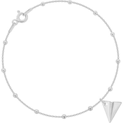 Myness Srebrna bransoletka - samolot z papieru Myness Srebrna bransoletka - samolot z papieru