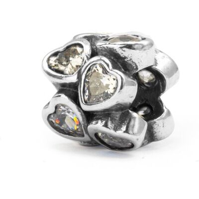 Monilu Srebrna Zawieszka 925 Block Of Hearts Charms Monilu Srebrna Zawieszka 925 Block Of Hearts Charms