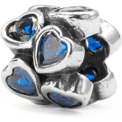 Monilu Srebrna Zawieszka 925 Block Of Hearts Navy Charms Monilu Srebrna Zawieszka 925 Block Of Hearts Navy Charms