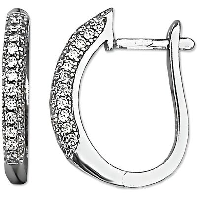 Lovrin Srebrne kolczyki 925 eleganckie długie przecinki Lovrin Srebrne kolczyki 925 eleganckie długie przecinki
