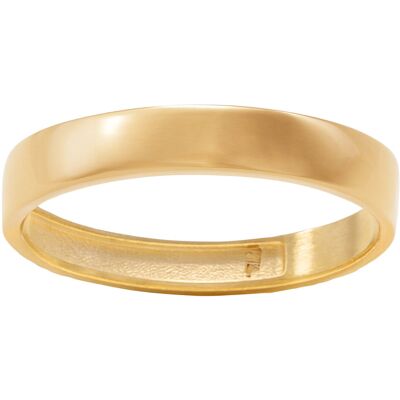 Lovrin Srebrny pierścionek pozłacany próba 925 wąski profil uniseks r14 Lovrin Srebrny pierścionek pozłacany próba 925 wąski profil uniseks r14