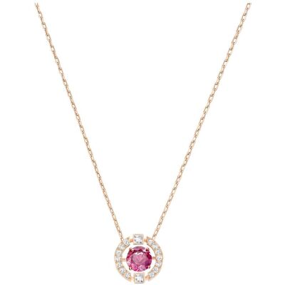 Swarovski, Naszyjnik, Sparkling Dance Round Necklace, Red, 5279421 Swarovski, Naszyjnik, Sparkling Dance Round Necklace, Red, 5279421