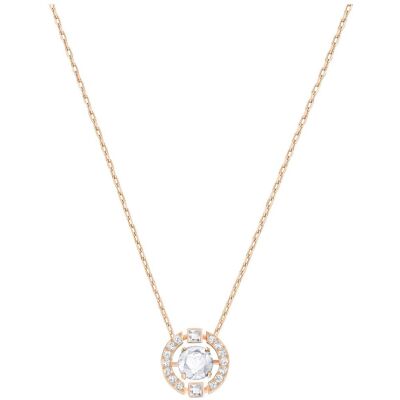 Swarovski, Naszyjnik, Sparkling Dance Round Necklace, White, 5272364 Swarovski, Naszyjnik, Sparkling Dance Round Necklace, White, 5272364