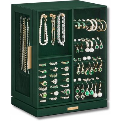 Inny producent SZKATUŁKA NA BIŻUTERIĘ ORGANIZER OBROTOWA PUDEŁKO KUFEREK ELEGANCKI PREZENT Inny producent SZKATUŁKA NA BIŻUTERIĘ ORGANIZER OBROTOWA PUDEŁKO KUFEREK ELEGANCKI PREZENT