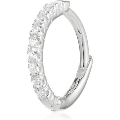 Thomas Sabo Kolczyk Kreol Srebro 925 Styl Kreolski Białe Kamienie Cr658-051-14 Thomas Sabo Kolczyk Kreol Srebro 925 Styl Kreolski Białe Kamienie Cr658-051-14