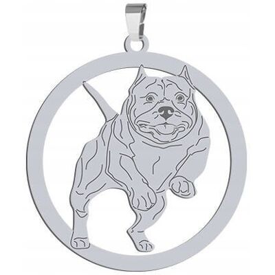 Radziszewska Zawieszka Srebrna American Bully 925 Prezent Kobieta GRAWER GRATIS Radziszewska Zawieszka Srebrna American Bully 925 Prezent Kobieta GRAWER GRATIS