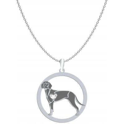 Radziszewska Naszyjnik Srebrny z psem Polish Hunting Dog 925 GRAWER DEDYKACJA GRATIS Radziszewska Naszyjnik Srebrny z psem Polish Hunting Dog 925 GRAWER DEDYKACJA GRATIS