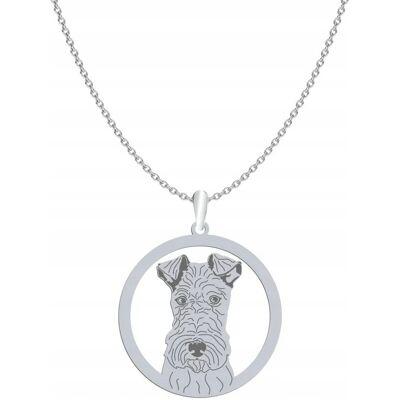 Radziszewska Naszyjnik Srebrny z psem Fox Terrier Wire 925 Prezent Kobieta GRAWER GRATIS Radziszewska Naszyjnik Srebrny z psem Fox Terrier Wire 925 Prezent Kobieta GRAWER GRATIS