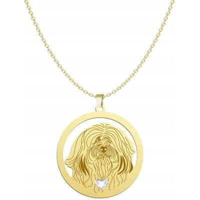 Radziszewska Naszyjnik Złoty z psem Havanese 925 Łańcuszek Prezent Kobieta GRAWER GRATIS Radziszewska Naszyjnik Złoty z psem Havanese 925 Łańcuszek Prezent Kobieta GRAWER GRATIS