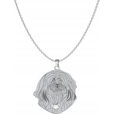 Radziszewska Naszyjnik Srebrny z psem Havanese 925 Biżuteria Łańcuszek GRAWER GRATIS Radziszewska Naszyjnik Srebrny z psem Havanese 925 Biżuteria Łańcuszek GRAWER GRATIS