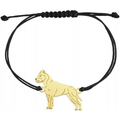 Radziszewska Bransoletka Złota Amstaff 925 sznurek Biżuteria Kobieta GRAWER GRATIS Radziszewska Bransoletka Złota Amstaff 925 sznurek Biżuteria Kobieta GRAWER GRATIS
