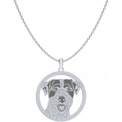Radziszewska Naszyjnik Srebrny z psem Parson Russell Terrier SREBRO 925 Łańcuszek GRAWER Radziszewska Naszyjnik Srebrny z psem Parson Russell Terrier SREBRO 925 Łańcuszek GRAWER