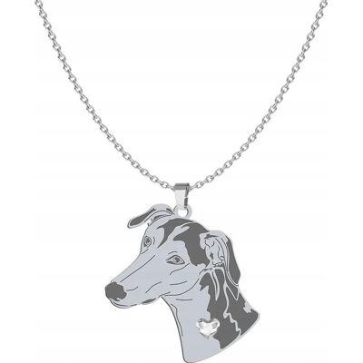 Radziszewska Naszyjnik Srebrny z psem Polish Greyhound 925 Biżuteria GRAWER GRATIS Radziszewska Naszyjnik Srebrny z psem Polish Greyhound 925 Biżuteria GRAWER GRATIS