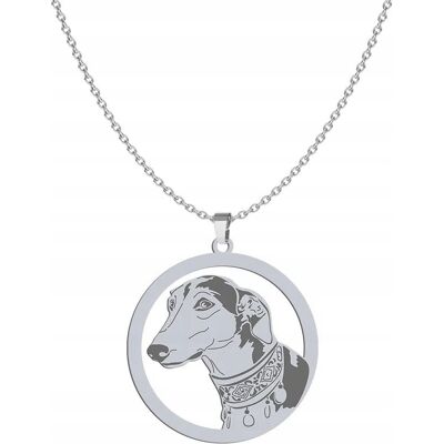 Radziszewska Naszyjnik Srebrny z Polish Greyhound 925 Prezent Kobieta GRAWER GRATIS Radziszewska Naszyjnik Srebrny z Polish Greyhound 925 Prezent Kobieta GRAWER GRATIS