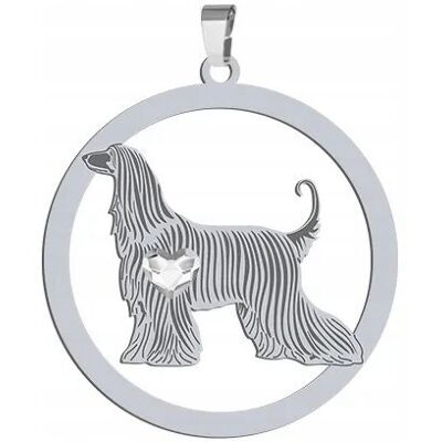 Radziszewska Przywieszka Srebrna z psem Afghan Hound 925 Biżuteria GRAWER GRATIS Radziszewska Przywieszka Srebrna z psem Afghan Hound 925 Biżuteria GRAWER GRATIS