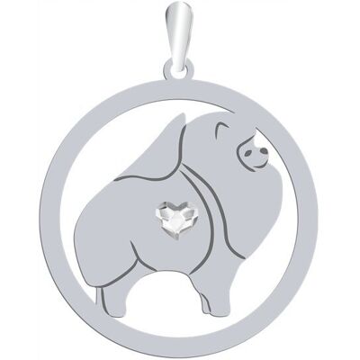 Radziszewska Zawieszka Srebrna Pomeranian 925 Biżuteria Prezent Kobieta GRAWER GRATIS Radziszewska Zawieszka Srebrna Pomeranian 925 Biżuteria Prezent Kobieta GRAWER GRATIS