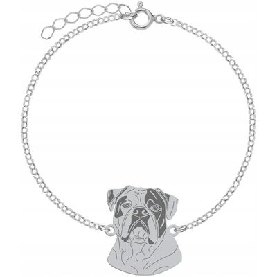 Radziszewska Bransoletka Srebrna Bulldog Amerykański 925 Prezent Kobieta GRAWER GRATIS Radziszewska Bransoletka Srebrna Bulldog Amerykański 925 Prezent Kobieta GRAWER GRATIS