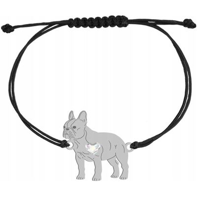 Radziszewska Bransoletka Srebrna Bulldog Francuski 925 Prezent Biżuteria GRAWER GRATIS Radziszewska Bransoletka Srebrna Bulldog Francuski 925 Prezent Biżuteria GRAWER GRATIS