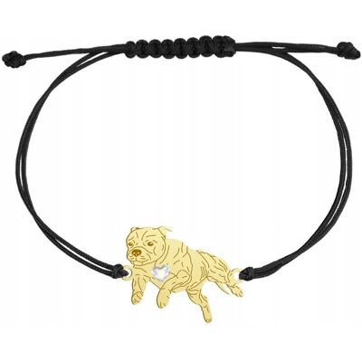Radziszewska Bransoletka Złota z Staffordshire Bull Terrier 925 Biżuteria GRAWER GRATIS Radziszewska Bransoletka Złota z Staffordshire Bull Terrier 925 Biżuteria GRAWER GRATIS