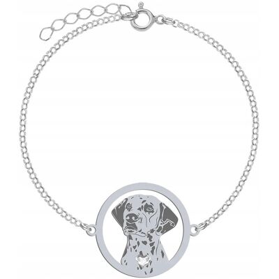 Radziszewska Bransoletka Srebrna Dalmatian Dog 925 Biżuteria Kobieta GRAWER GRATIS Radziszewska Bransoletka Srebrna Dalmatian Dog 925 Biżuteria Kobieta GRAWER GRATIS