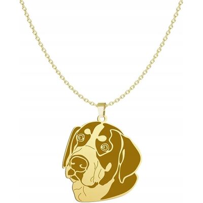 Radziszewska Naszyjnik z psem Greater Swiss Mountain Dog Złoty 925 Prezent GRAWER GRATIS Radziszewska Naszyjnik z psem Greater Swiss Mountain Dog Złoty 925 Prezent GRAWER GRATIS