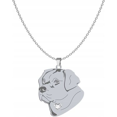 Radziszewska Naszyjnik Srebrny z Labrador Retriever 925 Prezent Łańcuszek GRAWER GRATIS Radziszewska Naszyjnik Srebrny z Labrador Retriever 925 Prezent Łańcuszek GRAWER GRATIS