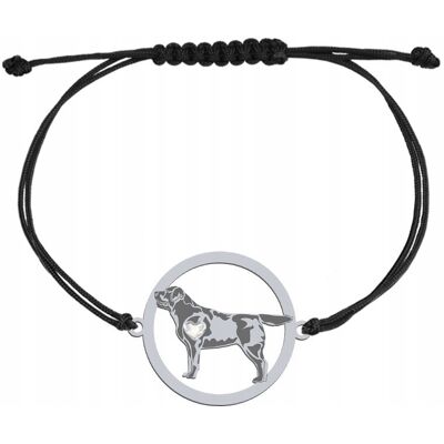 Radziszewska Bransoletka Srebrna z Labrador Retriever 925 Sznurek Prezent GRAWER GRATIS Radziszewska Bransoletka Srebrna z Labrador Retriever 925 Sznurek Prezent GRAWER GRATIS