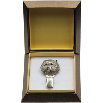 ART West Highland White Terrier broszka z klipsem w pu ART West Highland White Terrier broszka z klipsem w pu