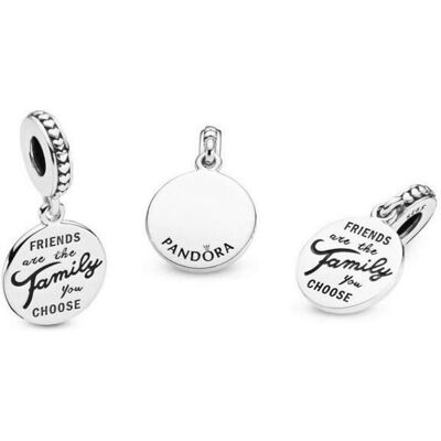 Inny producent Zawieszka Charm - Pandora - Srebro 925 - Czarna emalia - Oryginał - Kobieta Inny producent Zawieszka Charm - Pandora - Srebro 925 - Czarna emalia - Oryginał - Kobieta