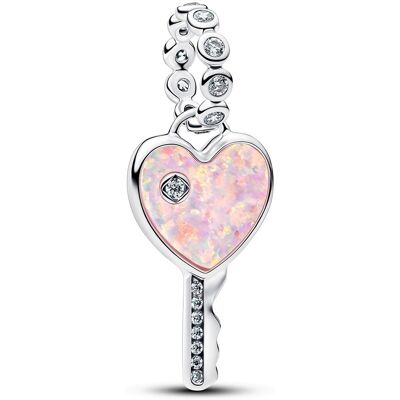 Zawieszka Pandora - Opalizujący klucz z sercem 794427C01 Zawieszka Pandora - Opalizujący klucz z sercem 794427C01