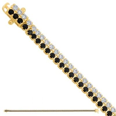 Złota Bransoletka Damska Ozdobna 585 4.55 gr Rodium Złota Bransoletka Damska Ozdobna 585 4.55 gr Rodium