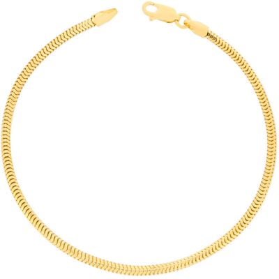 Inny producent Złota bransoletka pełna Snake 20 cm pr. 585 Inny producent Złota bransoletka pełna Snake 20 cm pr. 585