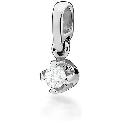 Inny producent Złota zawieszka / wisiorek Diament 0,08ct białe złoto pr. 585 Inny producent Złota zawieszka / wisiorek Diament 0,08ct białe złoto pr. 585
