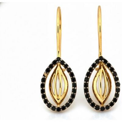 Inny producent Złote kolczyki 585 14k eleganckie Inny producent Złote kolczyki 585 14k eleganckie