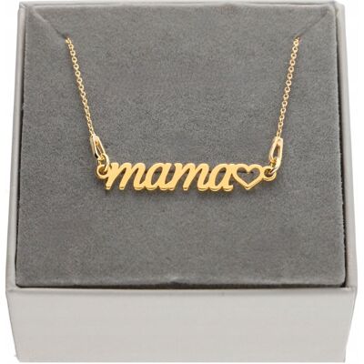 Inny producent Złoty naszyjnik celebrytka napis MAMA dla mamy DZIEŃ MATKI srebro 925 50 cm Inny producent Złoty naszyjnik celebrytka napis MAMA dla mamy DZIEŃ MATKI srebro 925 50 cm