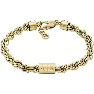 Giorgio Armani Bransoletka Męska Armani Exchange Axg0124710 Stal Nierdzewna Giorgio Armani Bransoletka Męska Armani Exchange Axg0124710 Stal Nierdzewna