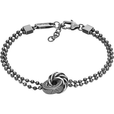 Giorgio Armani Bransoletka Męska Emporio Armani Couples Stal Nierdzewna Giorgio Armani Bransoletka Męska Emporio Armani Couples Stal Nierdzewna