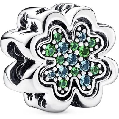 Charms Pandora 792752c01 Rodzielany Czterolistna Koniczynka Charms Pandora 792752c01 Rodzielany Czterolistna Koniczynka