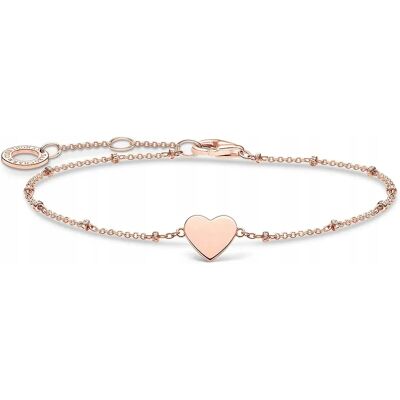 Elgenancka Bransoletka Damska Thomas Sabo Serce Łańcuszek 20cm Elgenancka Bransoletka Damska Thomas Sabo Serce Łańcuszek 20cm