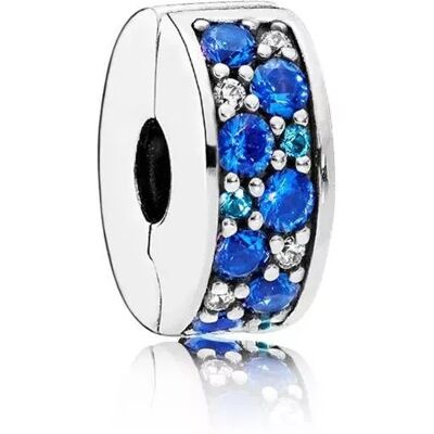 Klips Pandora - Niebieska Mozaika 791817nsbmx Klips Pandora - Niebieska Mozaika 791817nsbmx