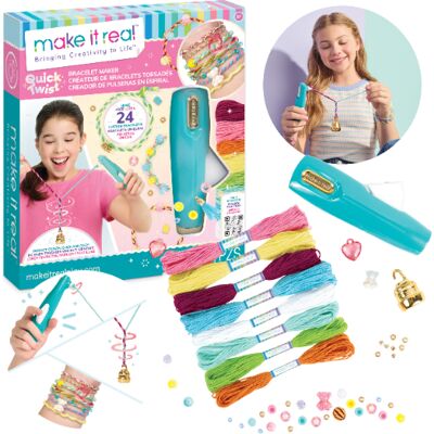 Make It Real Swift Twist Zestaw Do Robienia Bransoletek Diy 24 Sztuki Make It Real Swift Twist Zestaw Do Robienia Bransoletek Diy 24 Sztuki
