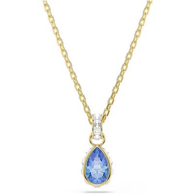 Naszyjnik Swarovski Chroma Łezka Niebieska Kryształ Stal Pozłacana Regulowany 5757786 Naszyjnik Swarovski Chroma Łezka Niebieska Kryształ Stal Pozłacana Regulowany 5757786