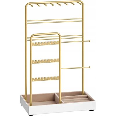 Inny producent Stojak Na Biżuterię Organizer Na Kolczyki Pierścionki Elegancki Inny producent Stojak Na Biżuterię Organizer Na Kolczyki Pierścionki Elegancki