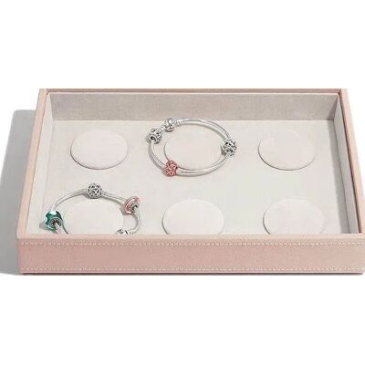 Szkatułka Na Bransoletki Charms Stackers Jasnoróżowa Szkatułka Na Bransoletki Charms Stackers Jasnoróżowa