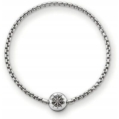 Thomas Sabo Karma Beads Bransoletka Srebro 925 19 Cm Ka0002-001-12-L19 Thomas Sabo Karma Beads Bransoletka Srebro 925 19 Cm Ka0002-001-12-L19
