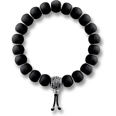 Thomas Sabo Men Silver Stretch Bracelet - A1704-704-11-L16 Thomas Sabo Men Silver Stretch Bracelet - A1704-704-11-L16